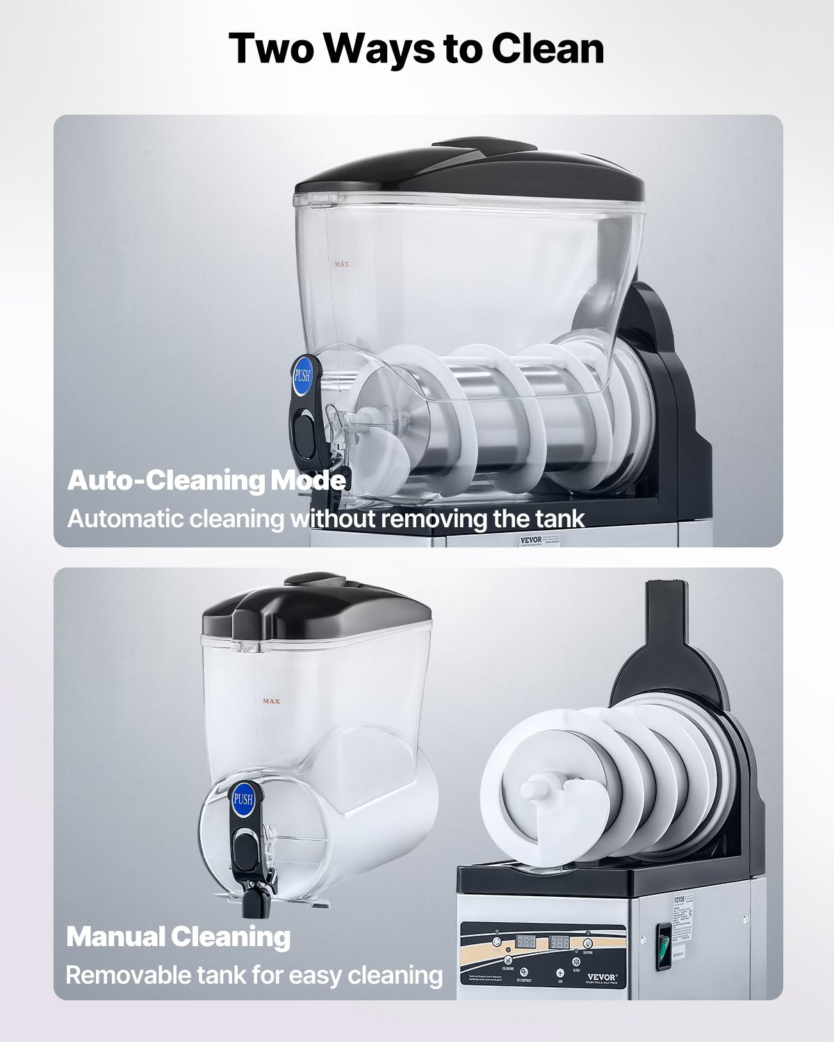 Commercial Slushy Machine 15L Margarita Smoothie Frozen Drink Maker - Image 5
