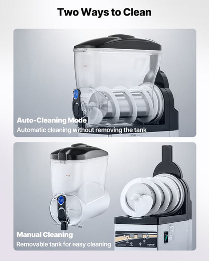 Commercial Slushy Machine 15L Margarita Smoothie Frozen Drink Maker - Image 5