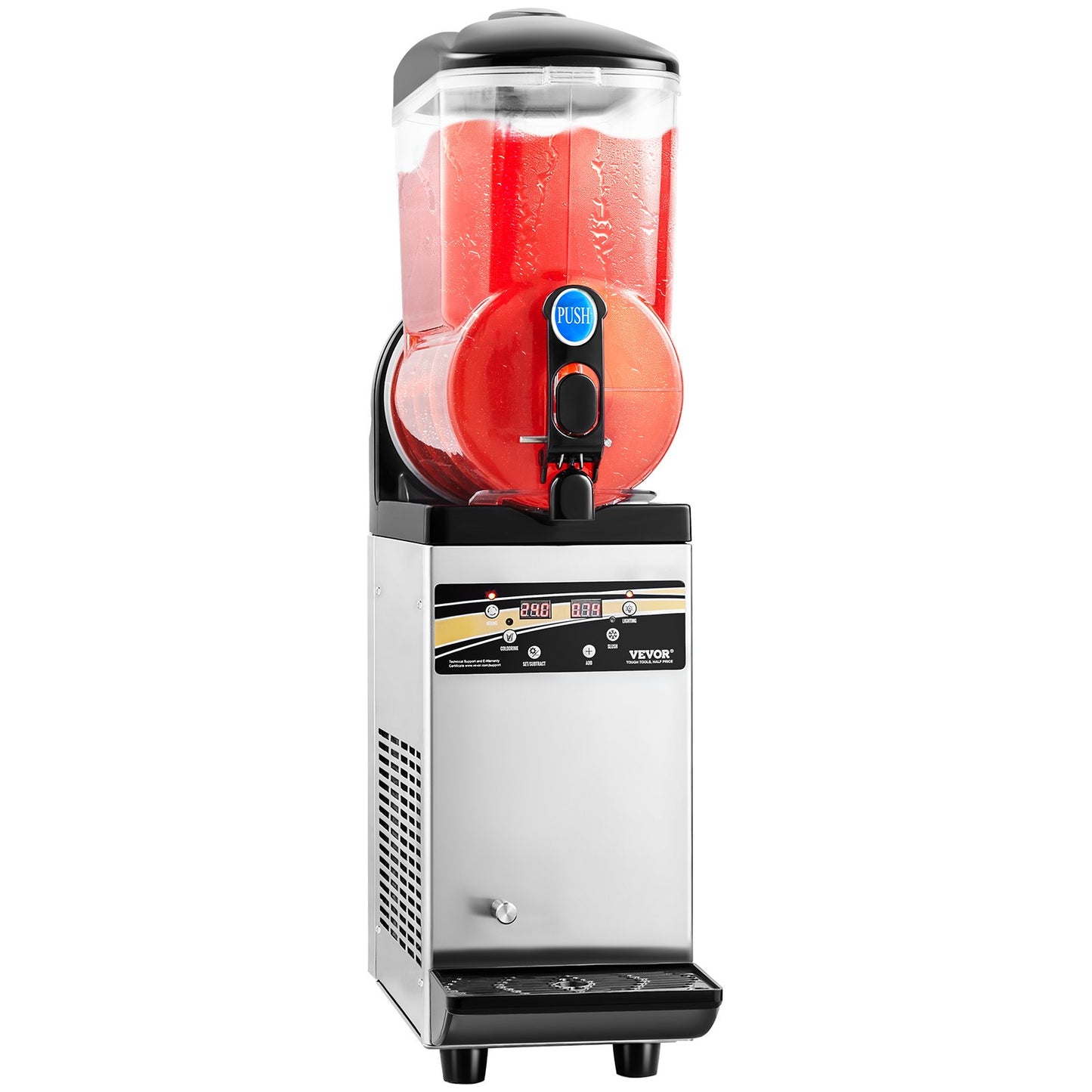 Commercial Slushy Machine 15L Margarita Smoothie Frozen Drink Maker - Image 9