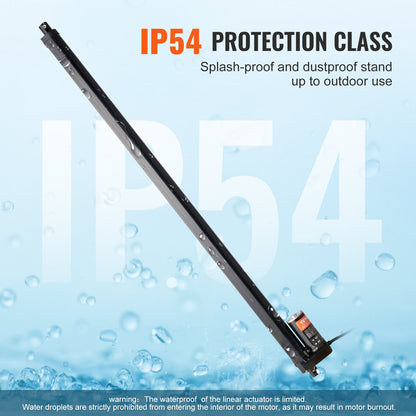 Linear Actuator 12V, 20 Inch High Speed 0.55"/s Linear Actuator, 220lbs/1000N Linear Motion Actuator with Mounting Bracket and IP54 Protection - Image 4