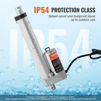 Linear Actuator 12V 6Inch 0.55"/s High Speed 220lbs/1000N IP54 Protection - Image 4