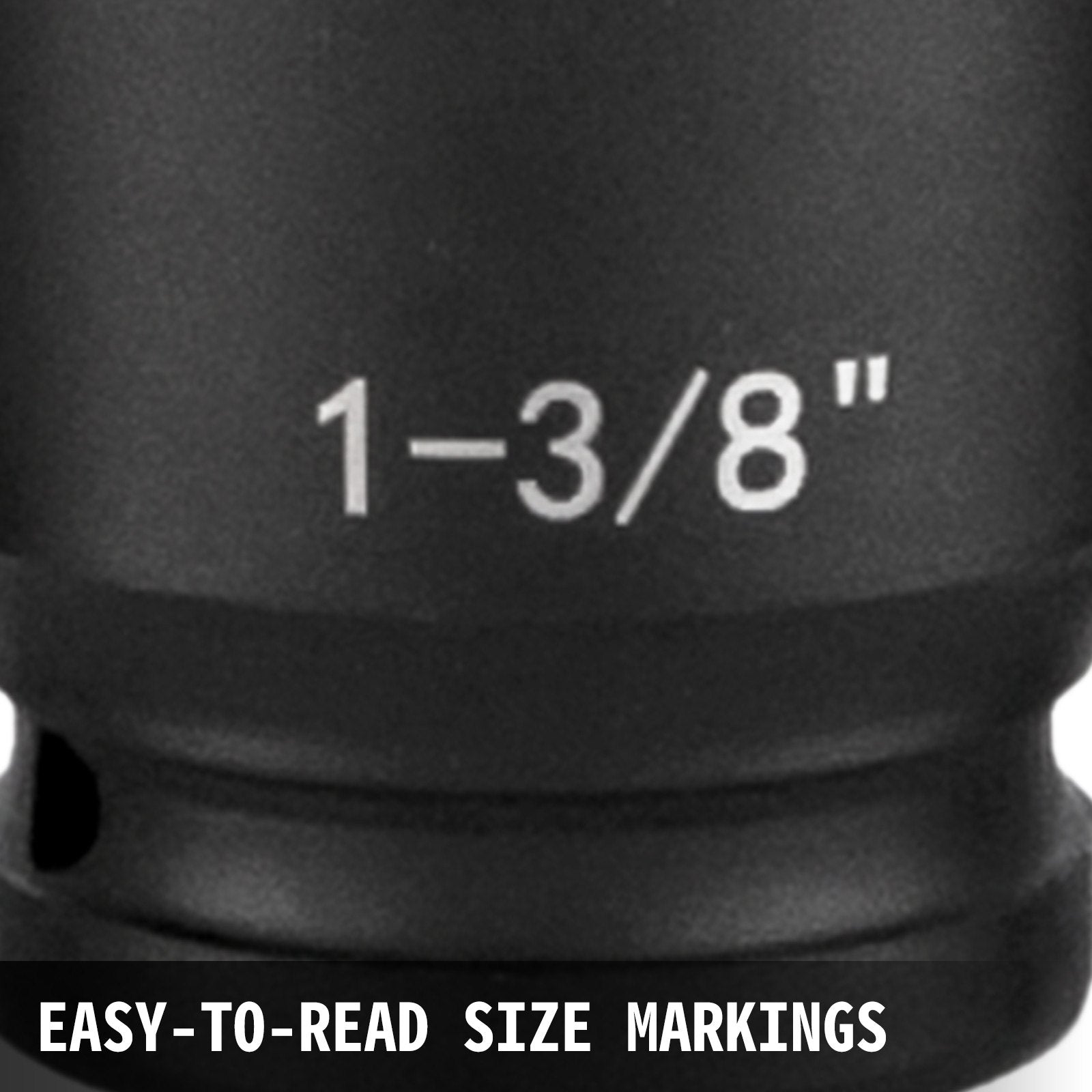 Impact Socket Set 1/2 Inches 19 Piece Impact Sockets, Standard Socket Assortment, 1/2 Inches Drive Socket Set Impact Standard SAE (3/8 Inches to 1-1/2 Inches) 6-point Hex Sockets - Image 4