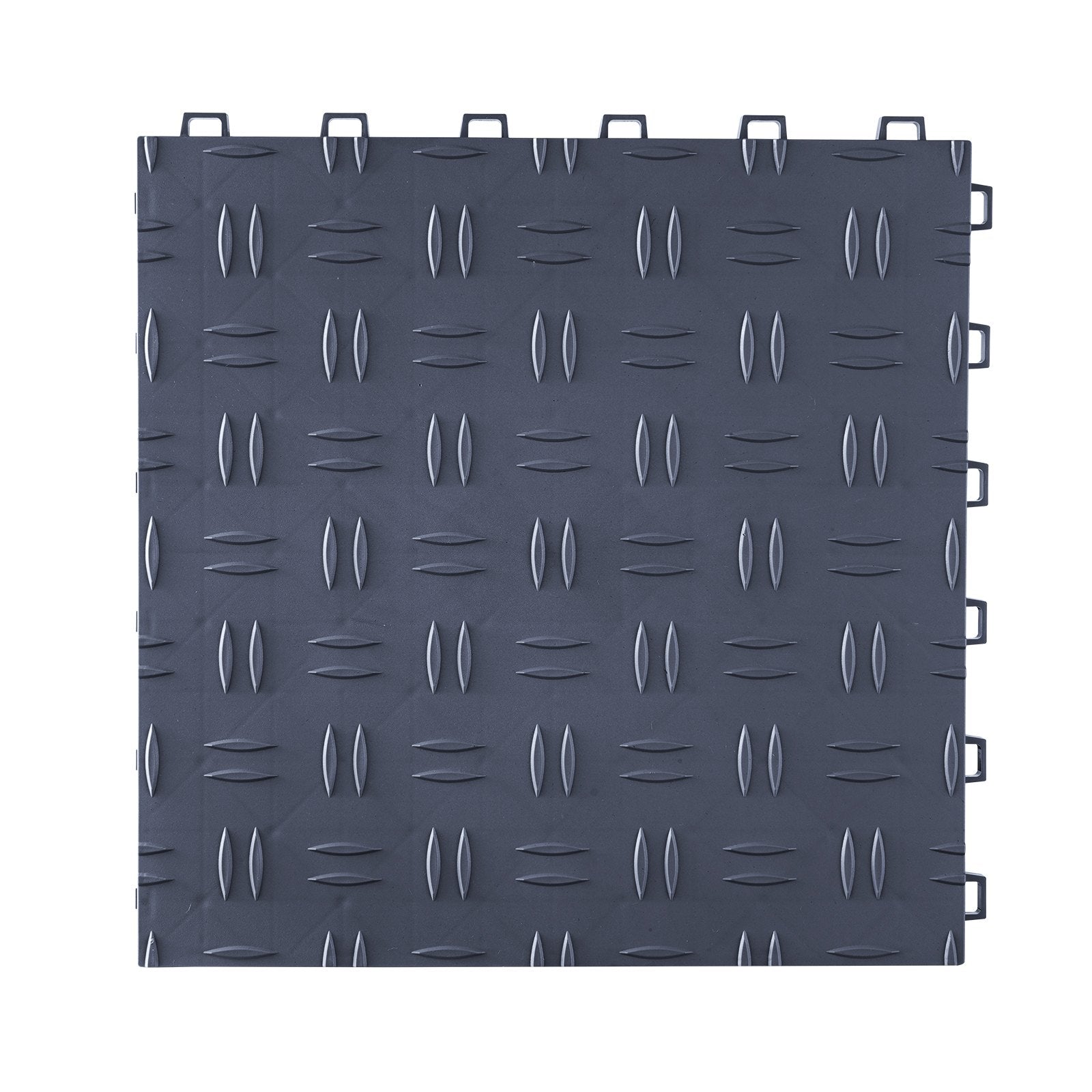 Garage Tiles Interlocking, 12 x 12 x 0.53 inch 50 Pack Garage Floor Covering Tiles, Non-Slip Double-Sided Texture Garage Flooring Tiles, for Garages, Basements, Repair Shops, Graphite Gray - Image 9