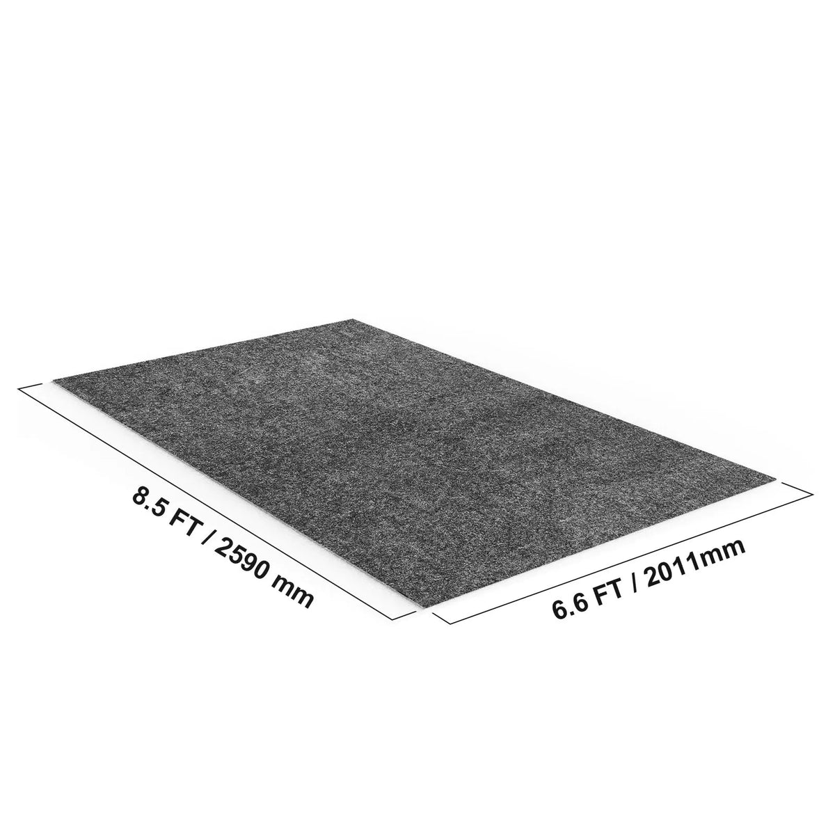 Waterproof Garage Floor Mat for Under Car, Non-slip 2 x 2.6 M Compact Size Heavy Duty Containment Mat, Protects Garage Floor from Water, Mud and Oil, For Garages,Greenhouses,Entrance - Image 8