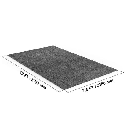 Garage Floor Mat, 2.3 x 5.79 M Waterproof Protection from Water,Snow, Rain,Mud and Oil for Cars, Non-slip Heavy Duty Containment Mat with TPE Anti-Leak Backing & Easy to Clean & Cuttable - Image 8