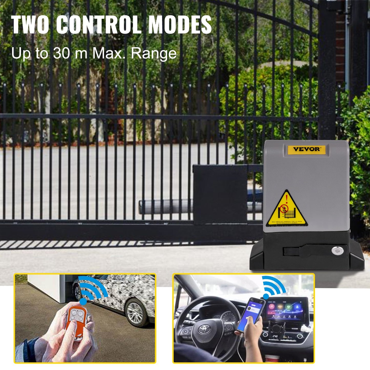 Sliding Gate Opener Automatic Sliding Gate 1800 KG 4 Remote & APP Control - Image 3