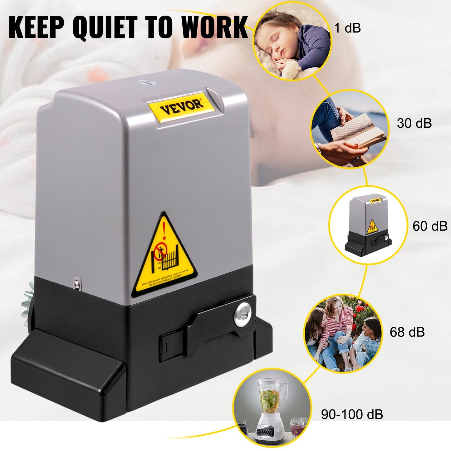 Sliding Gate Opener Automatic Sliding Gate 1800 KG 4 Remote & APP Control - Image 5