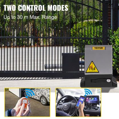 Sliding Gate Opener Automatic Sliding Gate 1800 KG 4 Remote & APP Control - Image 3