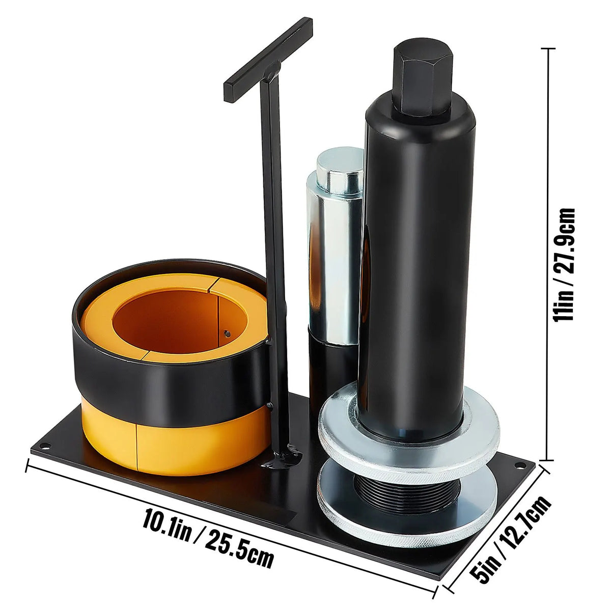 Carrier & Pinion Bearing Puller, Compatible with Dana 30, 40, 60, 70, Ford 9\" Bearings, Pinion Puller Tool with 2 Clamshells, 45# Steel Clamshell Carrier Bearing Puller for Auto Repair - Image 8