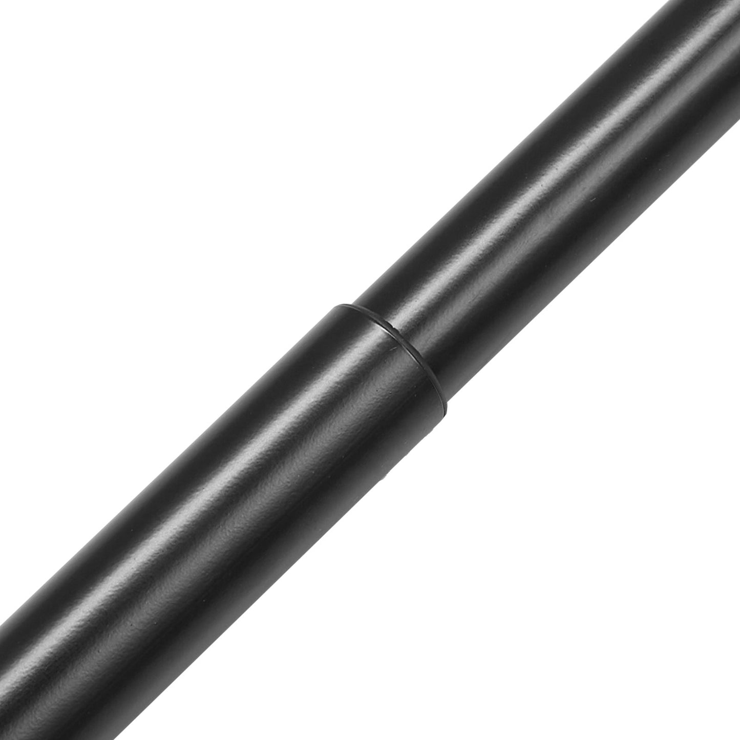 Double Rod Curtain Rods, 36-72 inches(3-6ft) Adjustable Length, Black Double Curtain Rods with Round Finials, 1" and 3/4" Diameter, Double Window Drapery Rod for Sheer and Blackout Curtains - Image 9