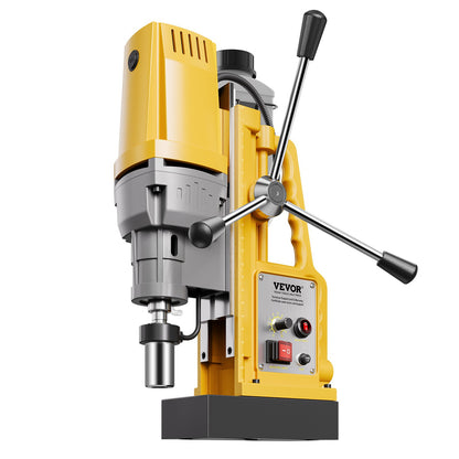Magnetic Drill, 1400W Motor 2 in Boring Diameter, 2922 lbf Portable Electric Mag Drill Press, 0-750 RPM Variable Speed, Drilling Machine for Metal Surface, Industrial and Home Improvement - Image 9