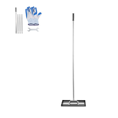 254 x 430 mm Lawn Leveling Rake 1980 mm Adjustable Handle for Yard Golf Court - Image 9