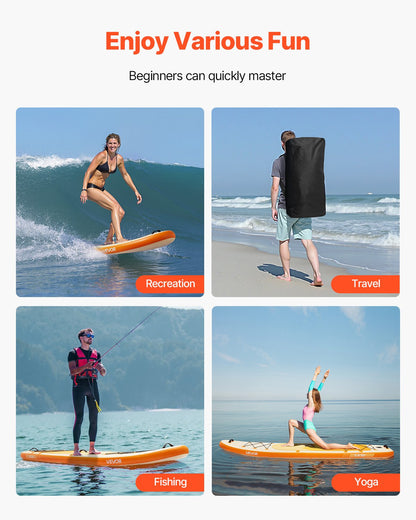 Inflatable Stand Up Paddle Board, 3.53m x 89cm x 15cm Wide Ultra-Light SUP Paddleboard, All Accessories Included, Pump, Paddle, Fin, Backpack, Ankle Leash, Strap, Non-slip Deck for Youth, Adults - Image 6