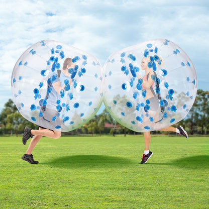 Inflatable Bumper Ball 1-Pack, 5FT/1.5M Body Sumo Zorb Balls for Teen & Adult, 0.8mm Thick PVC Human Hamster Bubble Balls for Outdoor Team Gaming Play, Bumper Bopper Toys for Garden, Yard, Park - Image 8