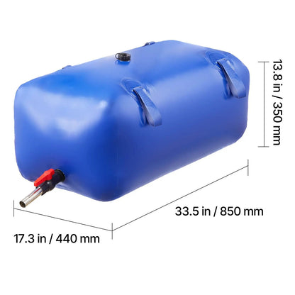 Water Storage Bladder 113L Large Capacity Water Bag, Portable & Collapsible Soft Waters Container, Leakproof & Tear-Resistant PVC Emergency Waters Storage Tank for RV Truck & Outdoor Use - Image 8