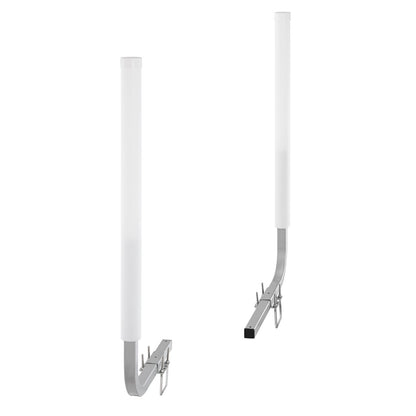 Boat Trailer Guide, 1016mm Adjustable Design Trailer Guide Poles, 2PCS High-Hardness Steel Trailer Guide-Ons, Trailer Guides with PVC Pipe Posts, for Ski Boat, Fishing Boat or Sailboat Trailer - Image 9