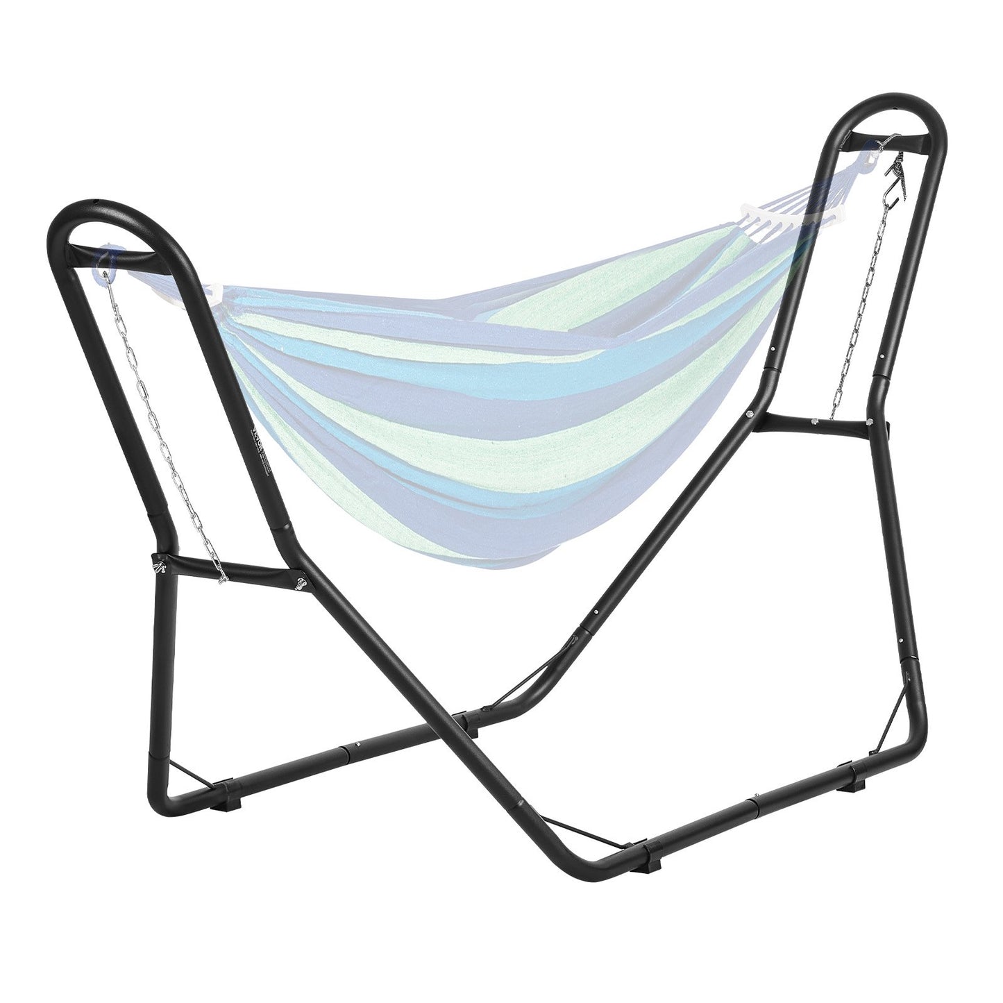 Steel Hammock Stand 450lbs Capacity Hammock Frame Fits 6.9-12.8ft Hammocks - Image 9