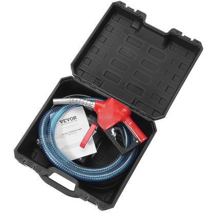 Fuel Transfer Pump, 12V DC 10 GPM 1/4 HP, Portable Electric Diesel Transfer Pump with Automatic Shut-Off Fuel Nozzle, High Flow, Long Inlet & Outlet Hose for Diesel, Kerosene, Transformer Fuel - Image 9