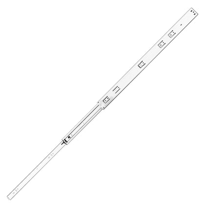 10 Pairs of 609.6mm Drawer Slides Side Mount Rails, Heavy Duty Full Extension Steel Track, Soft-Close Noiseless Guide Glides Cabinet Kitchen Runners with Ball Bearing, 100 Lbs Load Capacity - Image 9