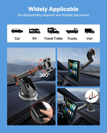 Car Stereo Radio CarPlay Touchscreen 228.6 mm Apple Android Backup Camera - Image 7