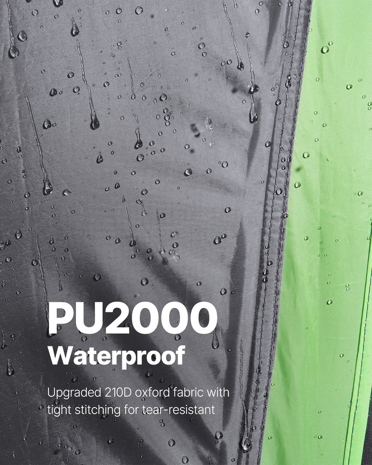 Truck Tent 5.5-6.0ft Waterproof PU2000 Truck Bed Camping Tent 2-3 Person - Image 5