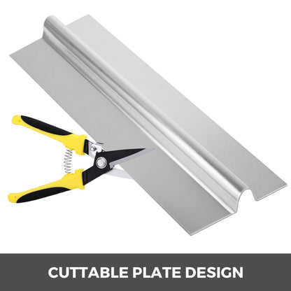 PEX Heat Transfer Plates, 200 pcs Box Radiant Heat Transfer Plates, 2ft Aluminum PEX Heat Transfer Plates, 1.27 cm Heat Transfer Plates Designed for PEX Tubing - Image 5