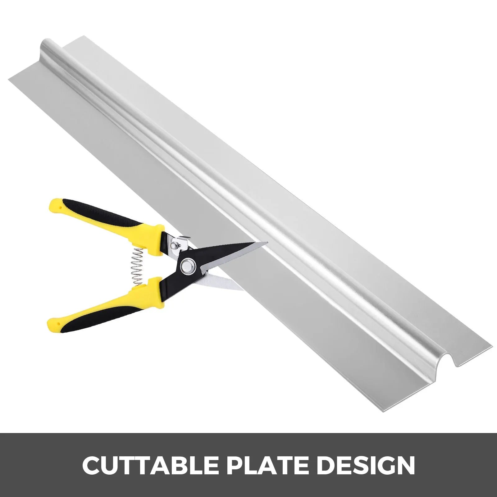 Radiant Floor Heat Transfer Plates 4' 50 pcs Omega Aluminum for 1/2" PEX - Image 5