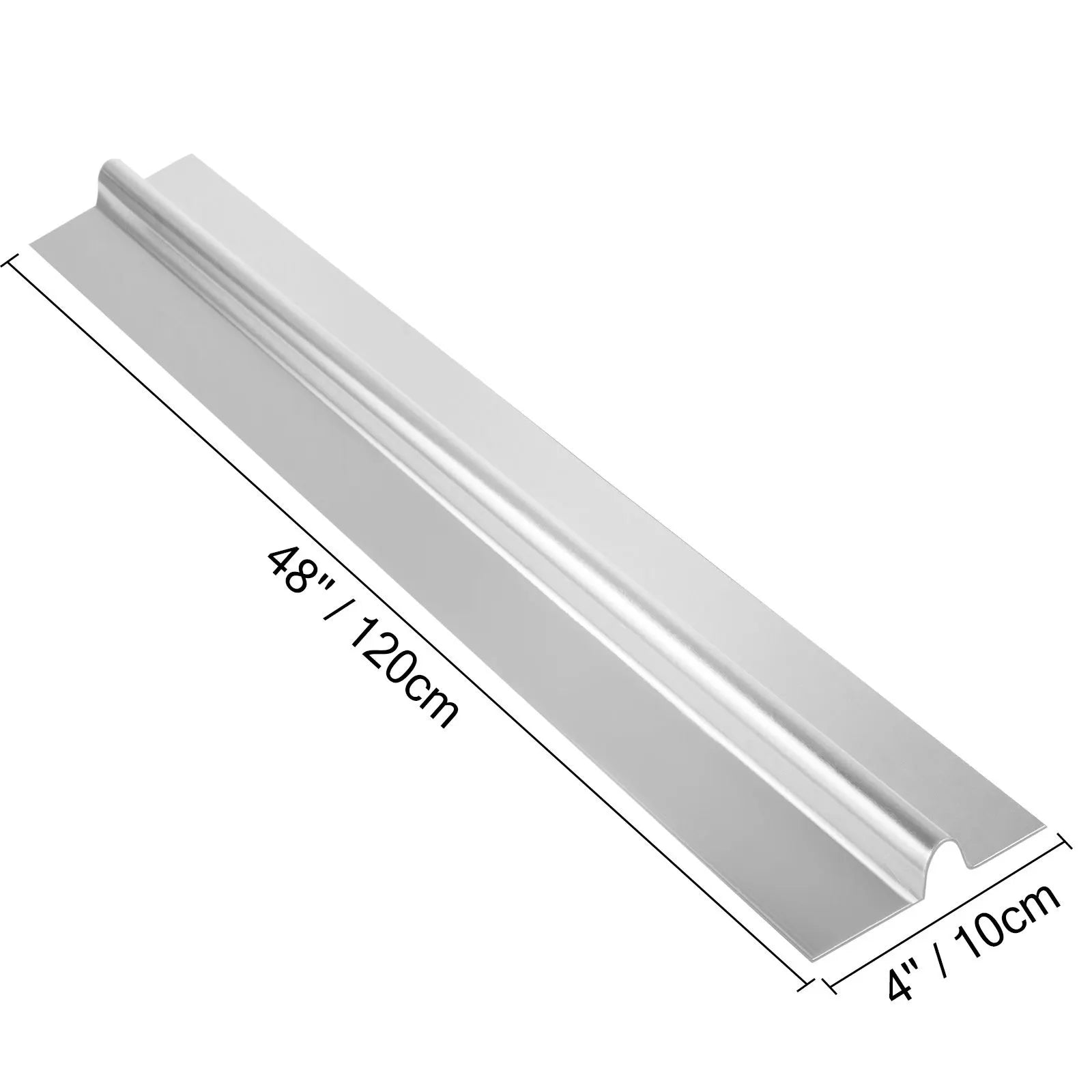 Radiant Floor Heat Transfer Plates 4' 50 pcs Omega Aluminum for 1/2" PEX - Image 8