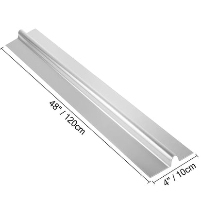 Radiant Floor Heat Transfer Plates 4' 50 pcs Omega Aluminum for 1/2" PEX - Image 8