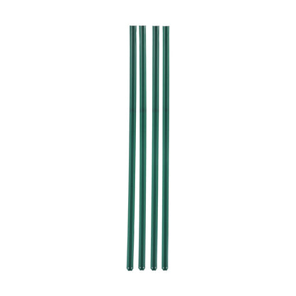 Bottom Locking Privacy Slats, Single-Wall Vertical Bottom-Locking Slats for Chain-Link Fence, High-Density HDPE Chain Link Slats Ideally Fit 1.2 m High Fence for Garden Farm Sports Field(Green) - Image 9