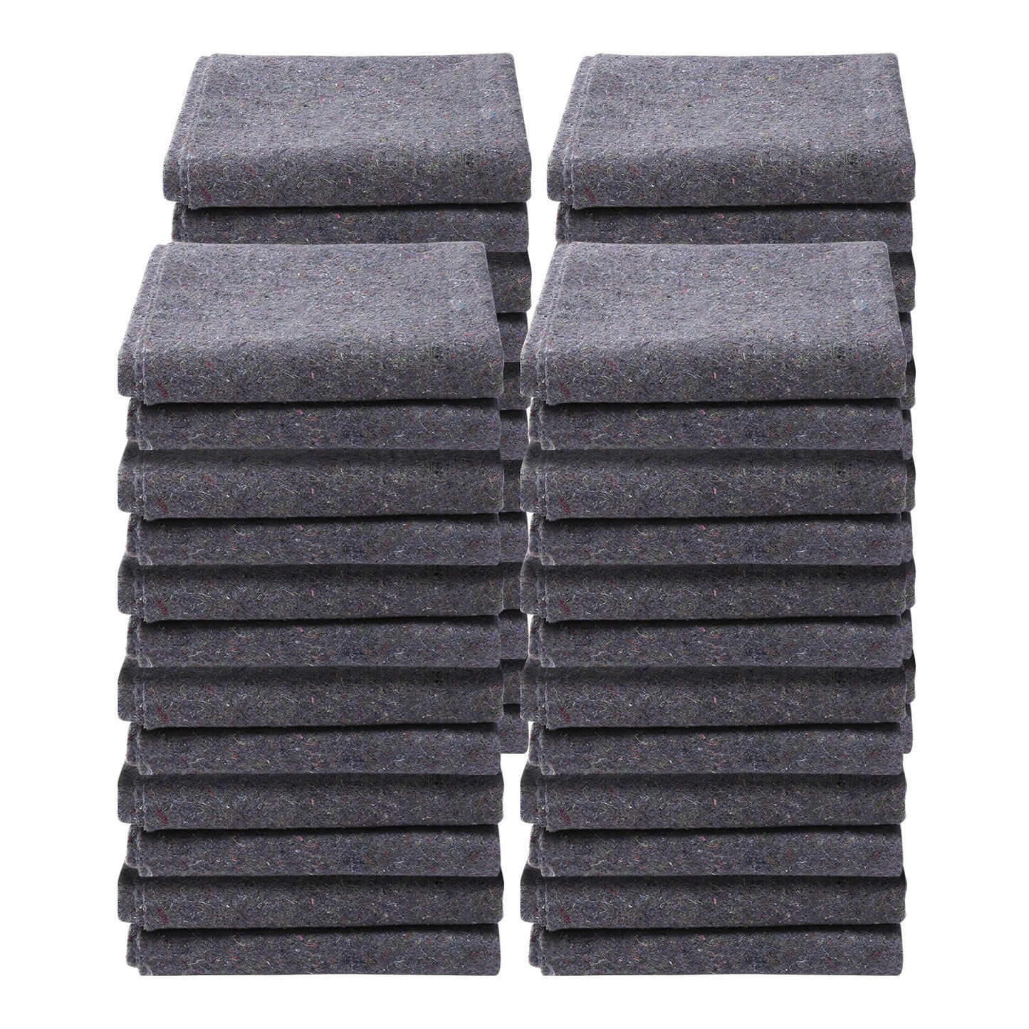 Moving Blankets, 72" x 54", 21 lbs/dz Weight, 24 Packs, Professional Recycled Cotton Packing Blanket, Large Heavy Duty Shipping Mover Pads Perfect for Protecting Furniture, Floors, Appliances - Image 9