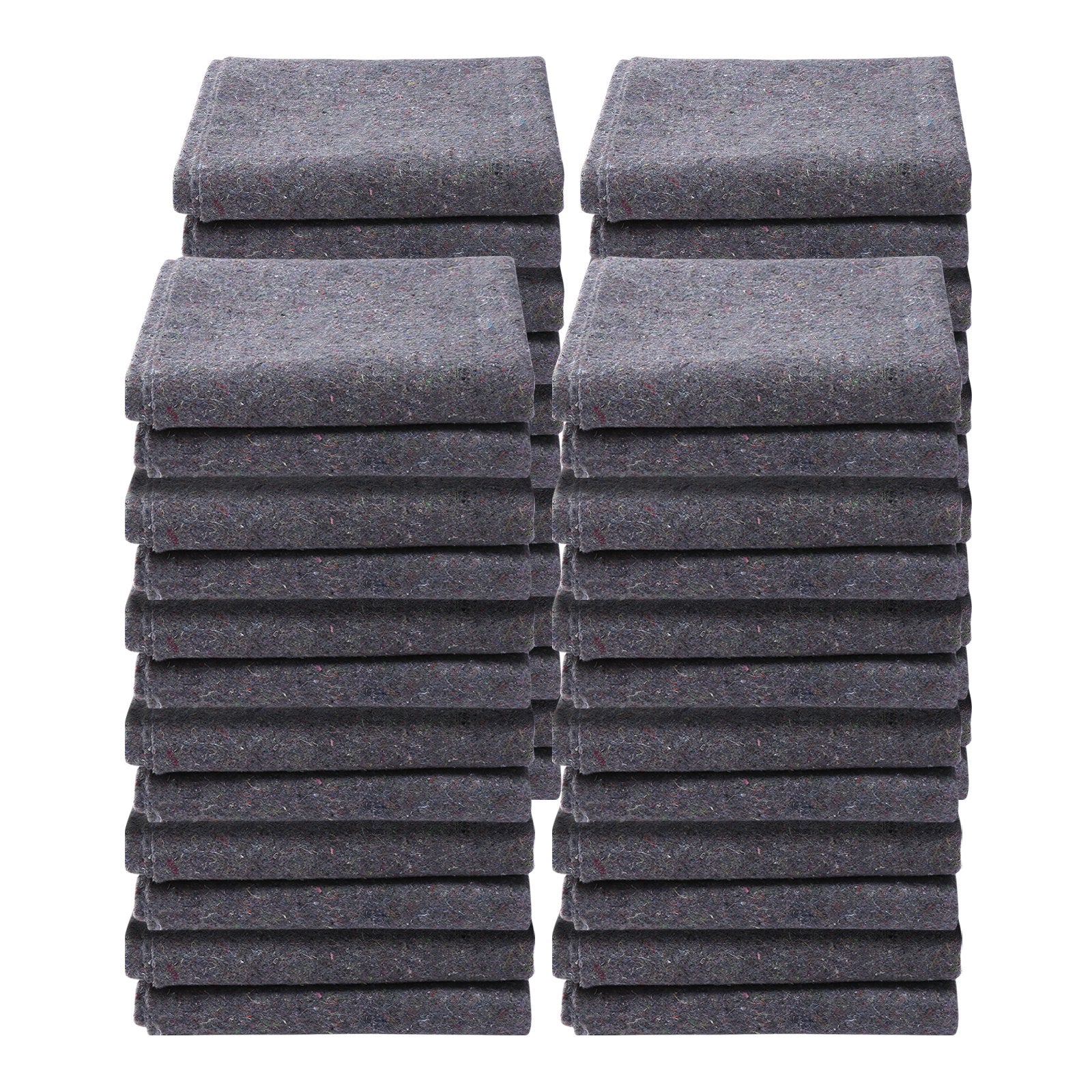 Moving Blankets, 72" x 54", 21 lbs/dz Weight, 24 Packs, Professional Recycled Cotton Packing Blanket, Large Heavy Duty Shipping Mover Pads Perfect for Protecting Furniture, Floors, Appliances - Image 9