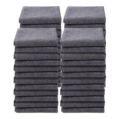 Moving Blankets, 72" x 54", 21 lbs/dz Weight, 24 Packs, Professional Recycled Cotton Packing Blanket, Large Heavy Duty Shipping Mover Pads Perfect for Protecting Furniture, Floors, Appliances - Image 9