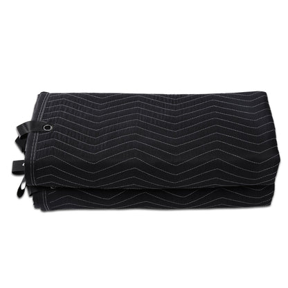 Sound Dampening Blanket, 2438 x 2032 mm Extra Large Studio Grommeted Soundproof Blanket with Grommets, Light Blocker for Door Acoustic Noise Blocking Blanket Studio Sound Absorption Sheet, Black - Image 9