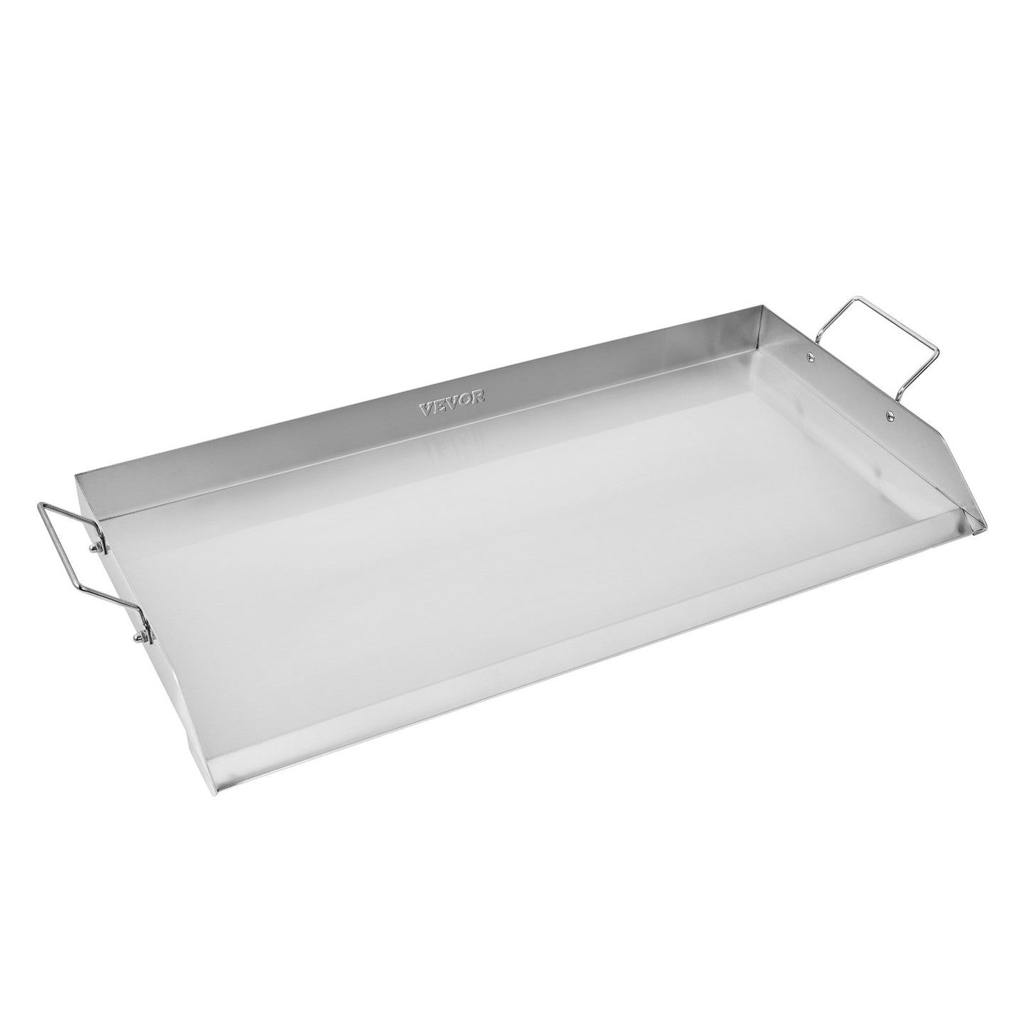Stainless Steel Griddle, 32x16 inch Universal Flat Top Rectangular Plate, Gas Grill Griddle for BBQ Grill, Teppanyaki, Portable Family Cookware with Handle, for Camping Tailgating Party - Image 9