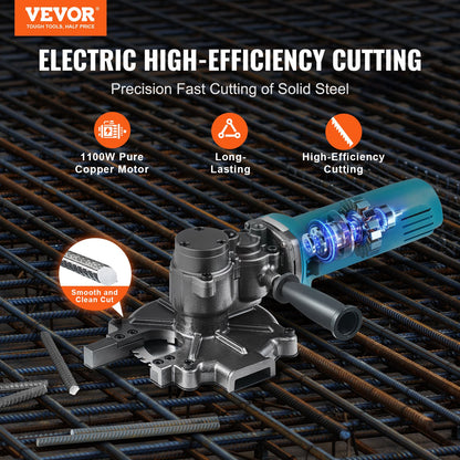 1100W Electric Rebar Cutter Cutting up to 3/2In 4-40mm - Image 2