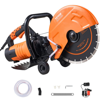 30.48cm Electric Concrete Saw Wet/Dry Saw Cutter with Water Pump and Blade - Image 9