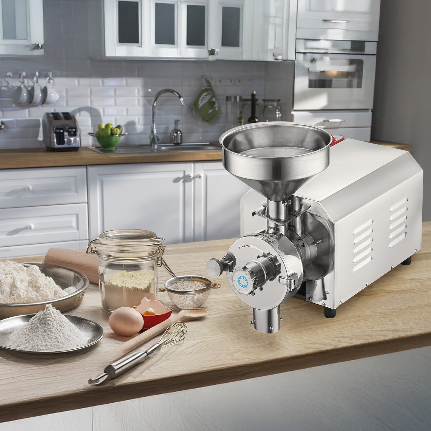 Grain Grind Mill Grain Grinding Machine 2200W Food Processing Machinery - Image 8