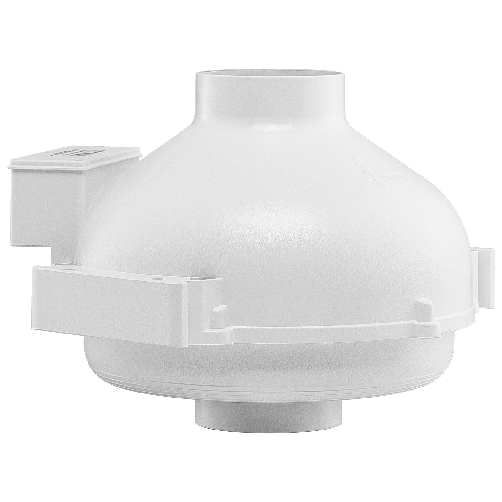 4" to 3.5" Radon Mitigation Fan System Kit Quiet 260 CFM Inline Duct Fan - Image 9