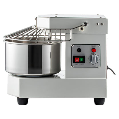 Commercial Dough Food Mixer, 8L Large Capacity Stainless Steel Mixer with Bowel, Hook, Shield, Reset Button, 450W Tilt-Head Kitchen Dough Mixers for Cake, Cream, Egg Fluid, Fillings - Image 9