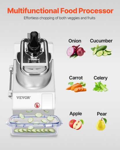 Food Processor & Vegetable Chopper w/ 6 Blades Food-Grade Stainless Steel - Image 2