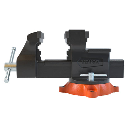 16.7cm Bench Vise Anvil Swivel Locking Base Heavy Duty Ductile Iron Vice - Image 9