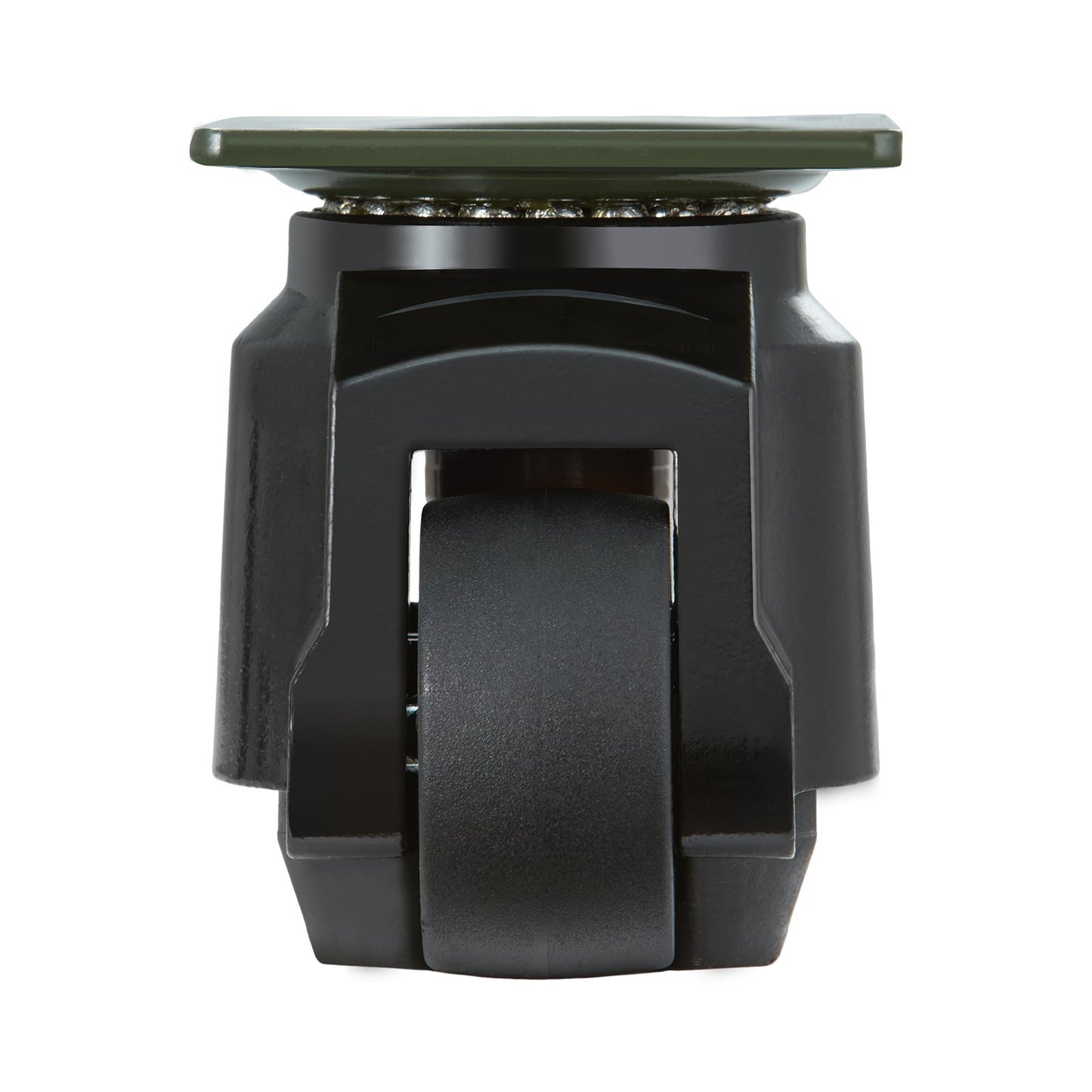 Leveling Casters, Set of 4, 1000 kg Total Load Capacity, 63.5 mm, Heavy Duty with Upgraded Handle Design, 360 Degree Swivel Caster Wheels, Adjustable Casters with Feet for Workbench, Machine