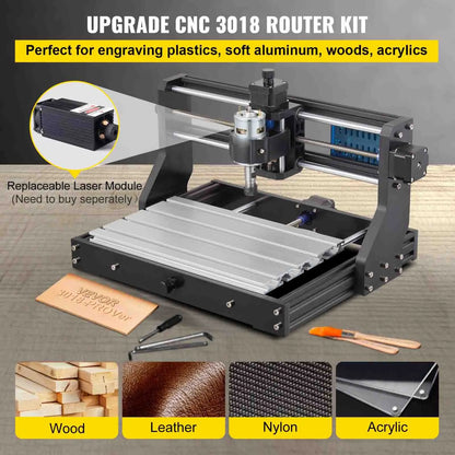 CNC 3018 Pro CNC 3018 300×180×45 mm CNC Machine GRBL Control Mini Engraver with Offline Controller 3 Axis Engraving Machine for Carving Milling Plastic, Acrylic, PVC and Wood - Image 2