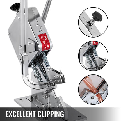 Manual U-shape Sausage Clipper Clipping Machine Food Clipping Maker for Sausage Packing Sealing with 2 Boxes of Buckles 8000pcs - Image 3