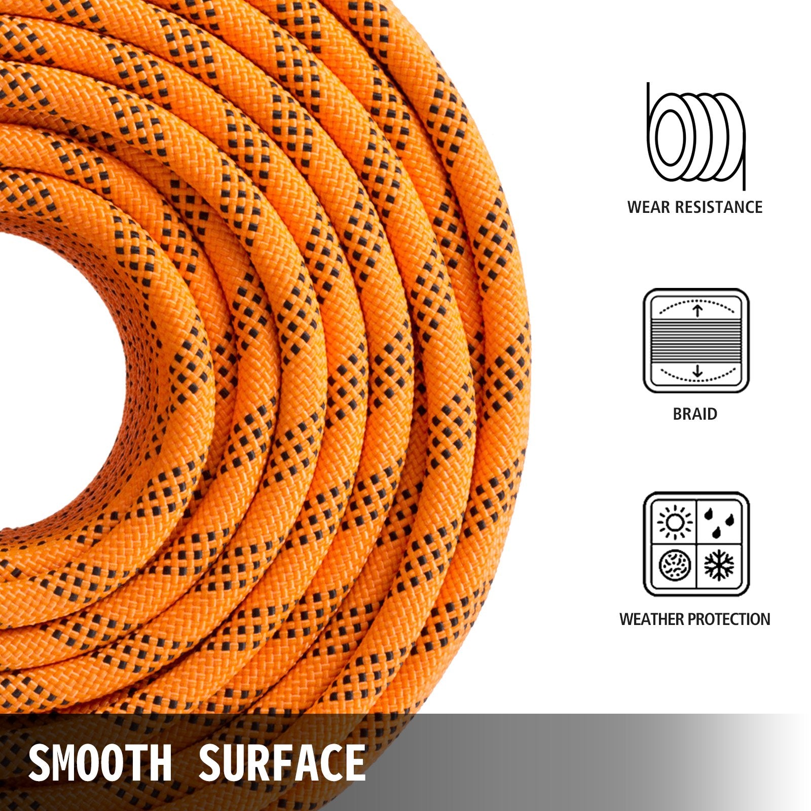 1.43cm Double Braid Polyester Rope 6096cm Nylon Pulling Rope 498.95kg High Force Polyester Load Sailing Rope(1.43cm-6096cm) - Image 5