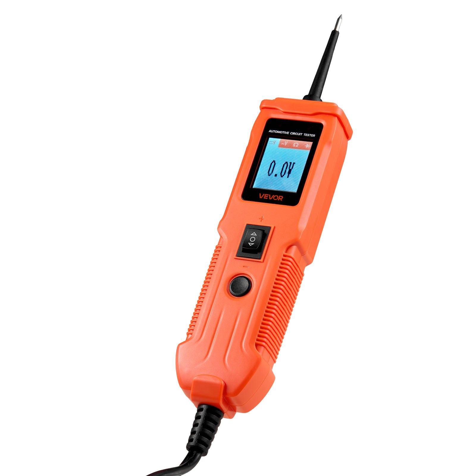 Automotive Circuit Tester, 8 - 35 DCV Power Circuit Probe Tester with TFT Color Display and Lighting, Automotive Power Tester Probe with 13 ft / 4 m Cable, ABS Shell Electrical Detector Finder - Image 9