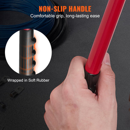 Battery Cable Lug Crimping Tool, 10-1/0AWG with Cable Cutter and 95PCS Copper Ring Terminals, 6 Wire Sizes Crimping Die and 100pcs Heat Shrink Tubes, for Heavy Duty Wire Lugs - Image 6