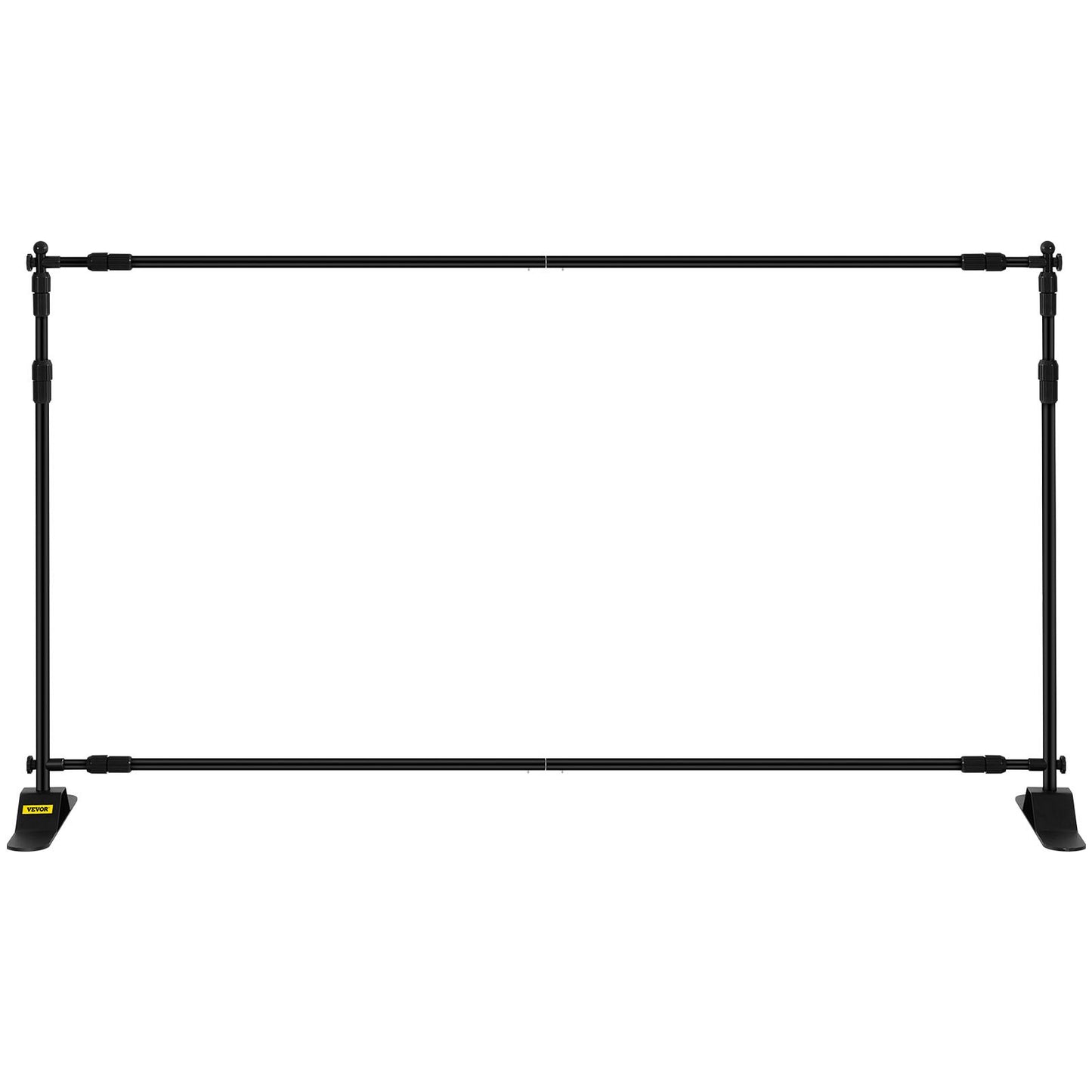 Telescopic Backdrop Banner Stand 8' x 8' Banner Stand Adjustable Step and Repeat Backdrop Banner Stand Retractable Banner Stand with Carrying Bag (8 ft) - Image 9