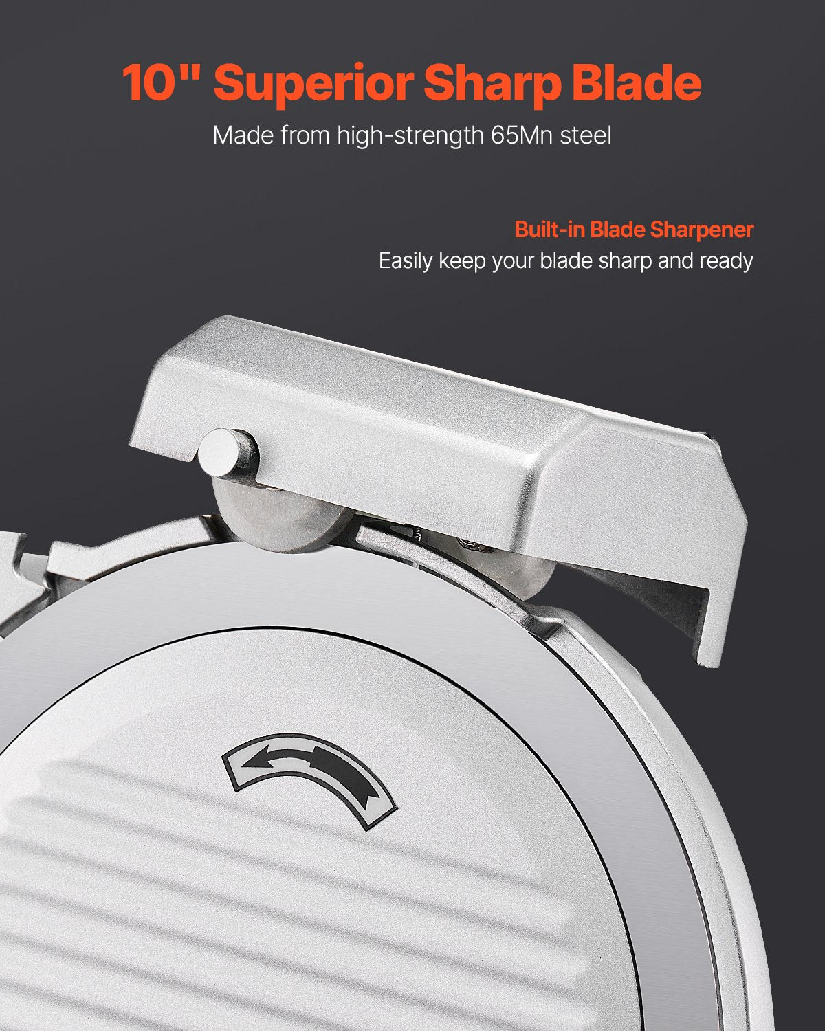 Meat Slicer 180W 250 mm Electric Deli Food Slicer for Meat Bread Cheese - Image 4